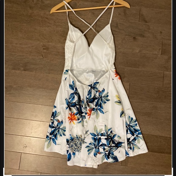 Tropical Summer Dress - Picture 2 of 2